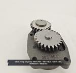 Bright Silver 6BT Cummins Oil Pump Aluminum L Alloy Steel Construction