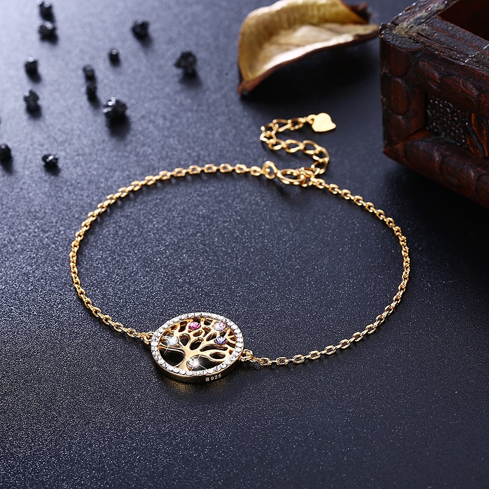 Tree Of Life Sterling Silver Jewelry Bracelets