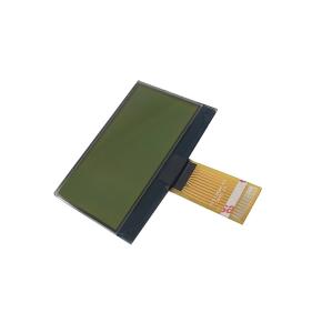 Quality Green color lcd screen with 128 * 64 dots resolution mono lcd panel wholesale