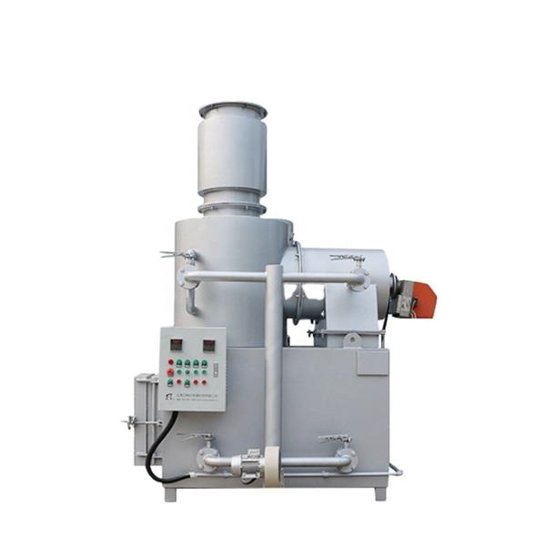 Solid Waste Incinerator Two Combustion Chambers Completely Burned Customized