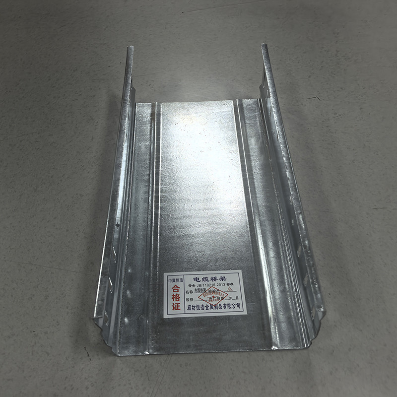 Non Flammable Cable Tray Construction Ventilated Cable Tray 50mm-1000mm