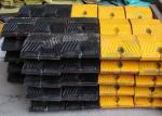 Over 30 Tons RubberLoad Bearing Steel Traffic Safety Speed Hump