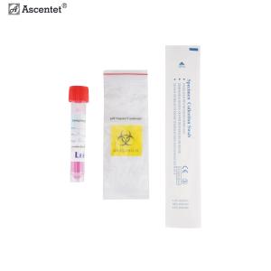 Quality New Nylon / Cotton Material Medical Swab Saliva Sample Collection Kit Tube wholesale