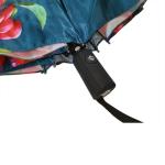 Digital Printing Lady Auto Open Auto Close Umbrella Windproof Black Metal Frame