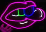 Custom neon sign fashion trend spectacles store shopping mall magnificent