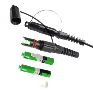 Quality Reinforced OptiTap Outdoor Waterproof Connector For FTTX System wholesale
