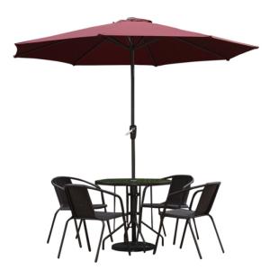 Quality 9 Foot Straight Coupling Bottom Pole Outdoor Beach Umbrella wholesale