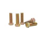 M10*30 Environmental Protection Color Zinc External Hexagon Bolt Electrophoresis