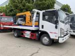 3 Tons Road Emergency Wrecker Truck ISUZU 4x2 Flatbed Towing Wrecker