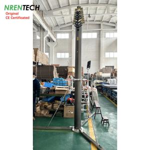 Quality 20m lockable pneumatic telescopic mast 30kg payloads-3.7m closed height-for antenna wholesale