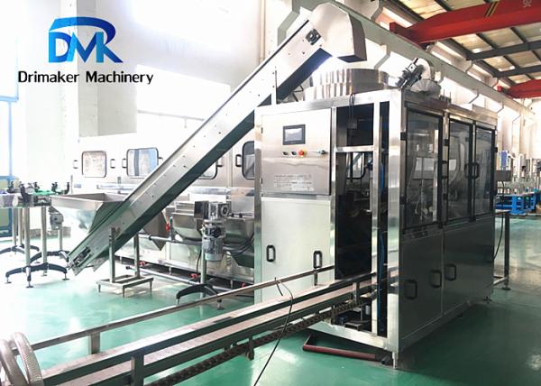 Automatic 5 Gallon Bottle Washing Filling Capping Machine Easy Operation