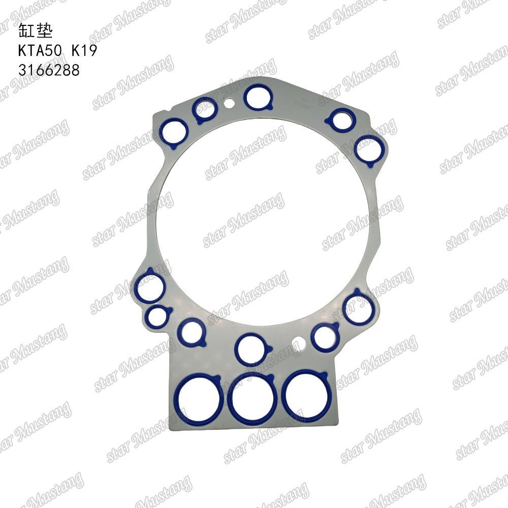 Cylinder head gasket KTA50 3166288 For Cummins Engine Spare Parts