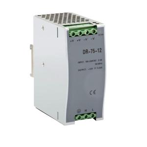 Quality DR-75-48 single output DIN rail power supply 76.8W 48V 1.6A wholesale