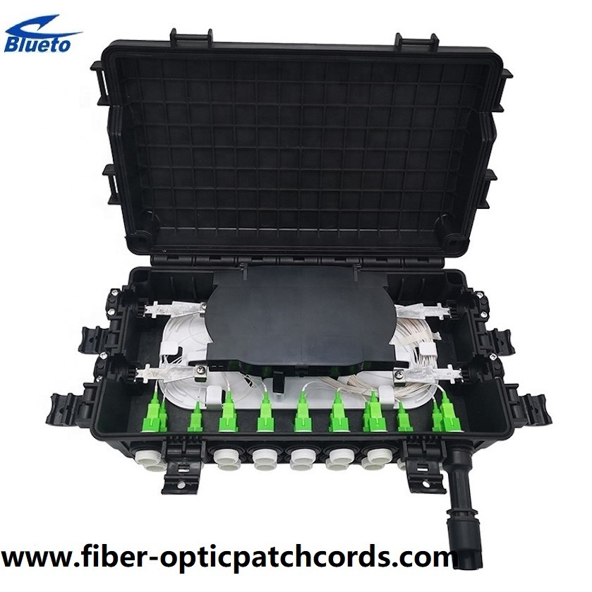 16 Ports Waterproof Optical Splice Closure Fiber Optic Splitter Distribution Box