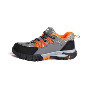 Quality Steel Toe Fly Knit Safety Sneakers with Breathable Mesh Upper wholesale