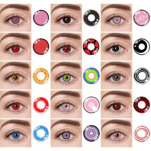 Quality CE certified HEMA Halloween Contact Lenses for Cosplay Eyes wholesale