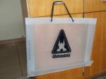 Fashion Soft Loop Handle Bag , Cotton Rope Handle HDPE Shopping Bag