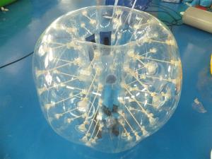 Quality 0.7mm Clear TPU Kids Bumper Ball, Inflatable Body Zorb Ball For Fun wholesale