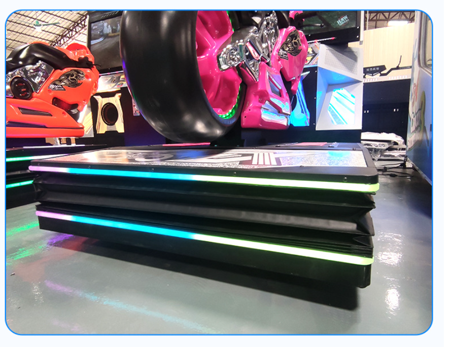 Dreamland super dynamic X5 double players motorcycle game machine adults arcade simulator driving car games