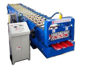 Quality Colored Steel Roofing Sheet Roll Forming Machine Corrugated Steel Sheet Making Machine wholesale