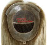 European hair topper beautiful color women topper for hair loss