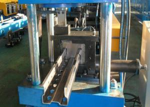 Quality 1.5-3mm Galvanized Steel Rack Pillar Upright Rack Roll Forming Machine wholesale