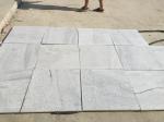 Viscount White Vein Light Grey Grey Granite Bathroom Tiles For Swimming Poor