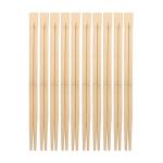 Custom Disposable Bamboo Chopsticks Natural Color A AB Grade for Restaurant