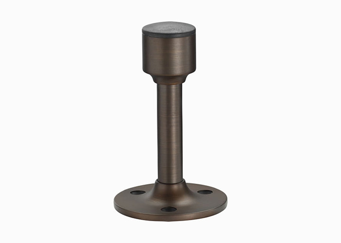 Rubber Head Brass Door Stops 54mm 88mm Fashionable Elegant Outlook