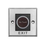 T4 Square Size 86*86mm Stainless Steel Touchless Infrared Exit Button with LED