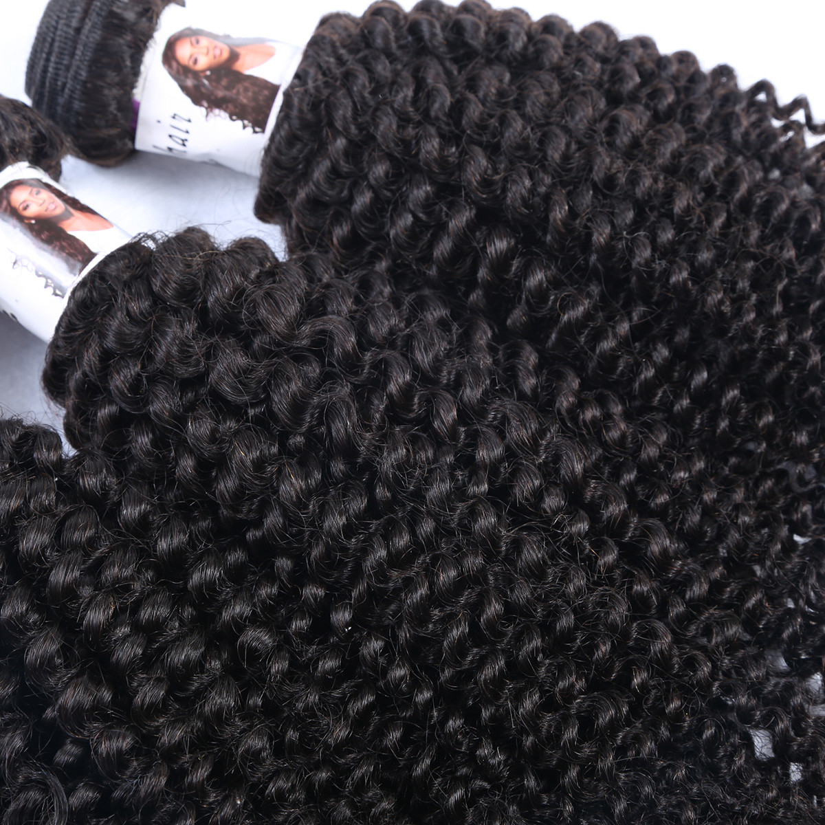 8-36 Inches Tangle Free Wholesale ,Kinky Curl Peerless Remy Peruvian Virgin Hair Weft