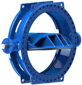 Quality Stainless Steel Disc Ring Double Eccentric Butterfly Valve Wore Gear Operated wholesale