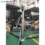 9m lockable pneumatic telescopic mast 100kg payloads NR-2200-9000-100L antenna