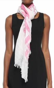 Quality Striped Gauze Scarf wholesale