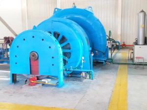 Quality Flow Rate 0.5-5.03 M3/s Francis Water Turbine Generator with and Large Pipe Diameter DN2250-3200mm wholesale