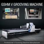 Air cooling High Speed Cnc V Grooving Machine For Signage & Stainless Steel