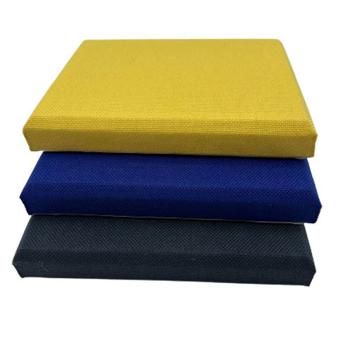 Anti Collision Sound Absorbing Board Flame Retardant Soundproof Art Panels 25/50mm
