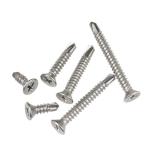 Self-Drilling Screws for Roofing Metric M3 M4 M6 Sizes CSK Head Stainless Steel