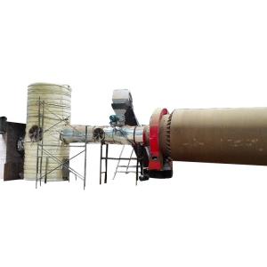 Quality 7.5kw GHG Small Single Drum Rotary Dryer Wood Blocks Fuel wholesale