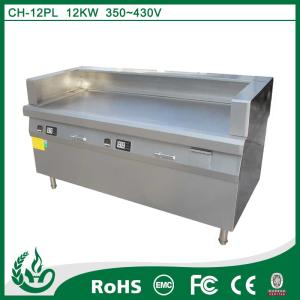 Quality CC+FCC pancake griddle 12kw induction electric griddle wholesale