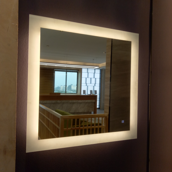 Beauty Salon Dressing Room Hotel LED Backlit Bath Mirrors with ETL CE Certification