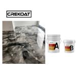 Metallic Epoxy Resin Floor Coating Solvent Less Fast Curing