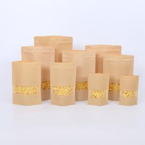 Quality Moisture Proof Zipper PET 440g Kraft Paper Pouches wholesale