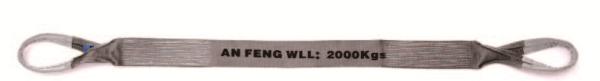 Cheap Heavy Lifting 8:1 2000KG Flat Polyester Webbing Sling for sale