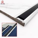 2.5m Aluminium Anti Non Slip Stair Edge Nosing T5 Temper 6063 Grade