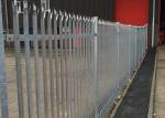 Garden Steel Palisade Fencing Sustainable Good Rust Resistance Convenient