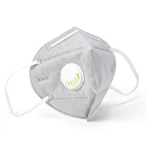 Quality Non Woven N95 Face Mask Folding Antibacterial With Breathable Valve Ear Loop wholesale