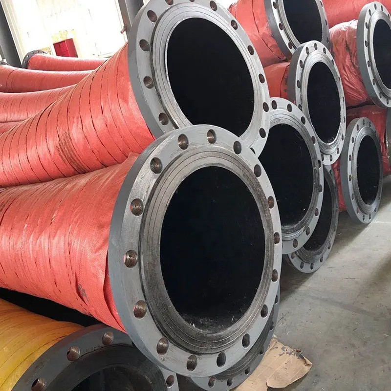 NR Rubber Material Gold Dredge Suction Hose For Slurry Sand