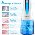 Cordless Water Jet Flosser Travel Size IPX7 Water Resistant