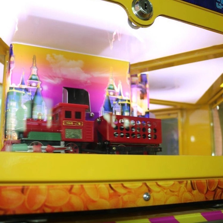 6 Players Dream Castle Pinball Game Machine Coin Pusher Metal + Acrylic + Plastic Material